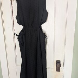 Elegant Black Sleeveless Dress